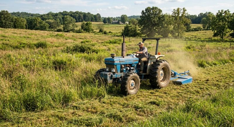 Field Mowing in Calvert County, MD